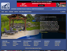 Tablet Screenshot of homeconstructionimprovement.com